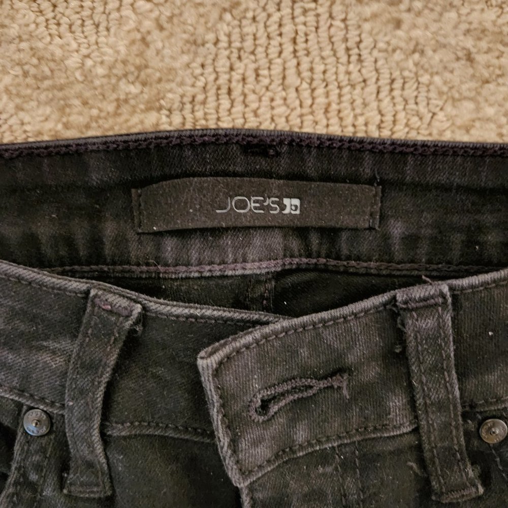 Joe's Jeans | Black Skinny Jeans, Size 27 - Picture 3 of 7